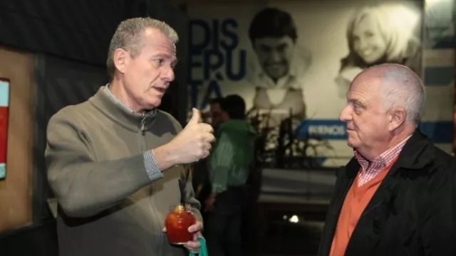 José Picolotti, creador de San Honorato y Alejandro Zapatta, gerente del estableciento ya clásico en barrio General Paz.