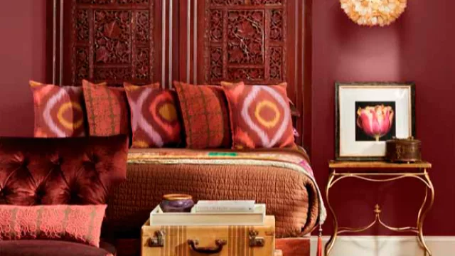 Cómo decorar con Marsala, el color del año