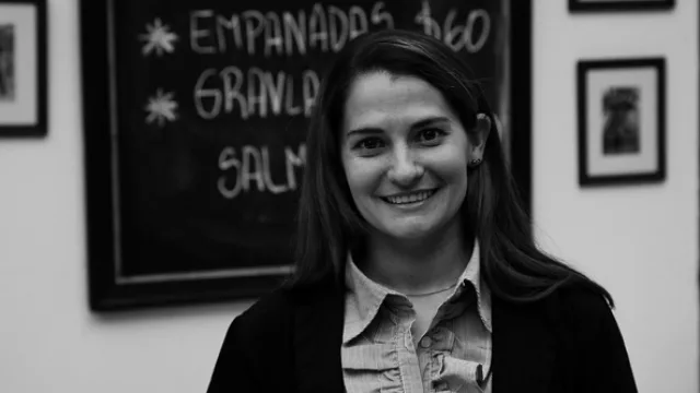 Candelaria Racagni, encargada de eventos