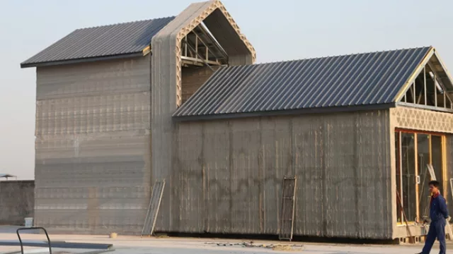 Llega a Uruguay la primera casa “impresa” en China