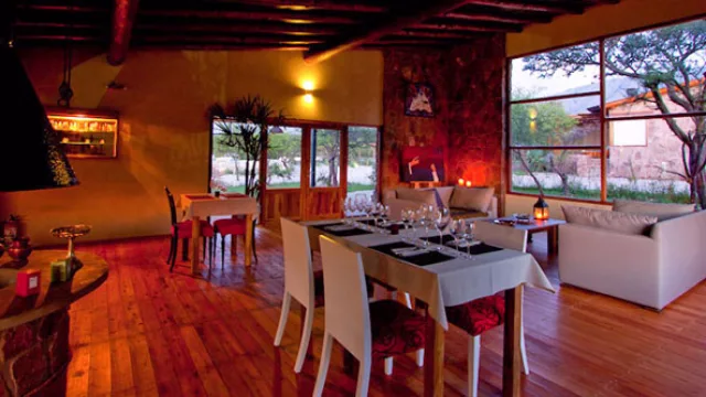 El restaurante se destaca por su cocina con productos naturales y autóctonos.