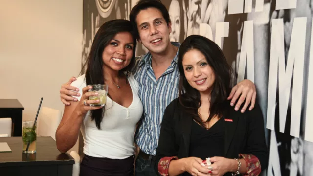 Los chicos de Inverco se sumaron al cóctel.