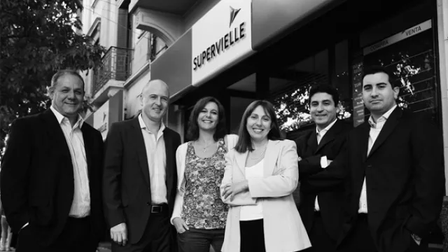 El equipo de Banco Supervielle.