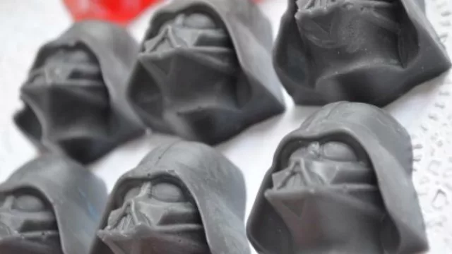 Jabones con la imagen de Darth Vader.