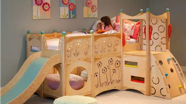 Un fuerte para dormir como príncipes y princesas.