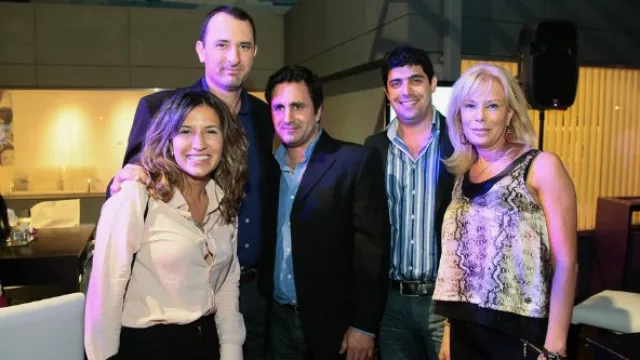 Victoria Viera, Hernán Bordi, Javier Melto, Nicolás Racagni y Raquel Ferrario.