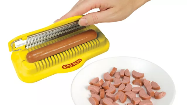 De una sola vez podés cortar esos bocadillos.