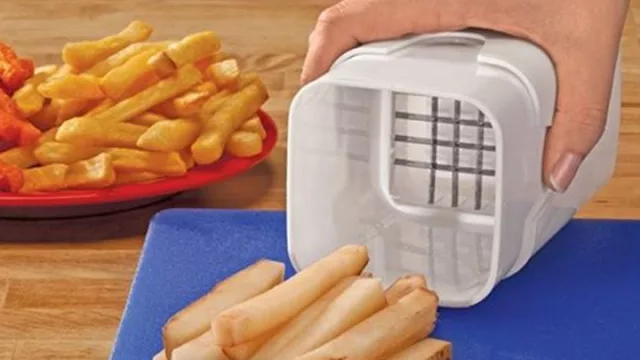 Cortador de papas francesas. (Disponible en Seta Bazar)