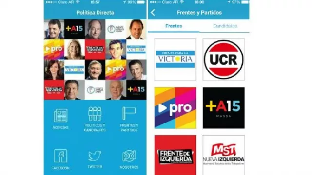 En año electoral, la política se hace app