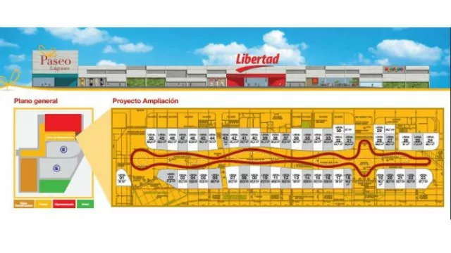 Más de 800.000 personas pasan mensualmente por el Paseo Libertad Lugones. Una tentación para cualquier marca ¿no?
