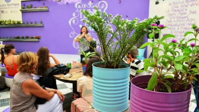 Fue a Punto Verde Cultural y le sacaron tarjeta roja