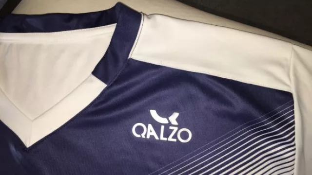 Esta es la muestra que se realizó para la camiseta de General Paz Juniors. Todavía no tiene el ok final.