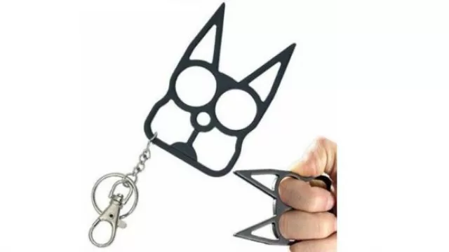 Este llavero no tiene un lindo “gatito”. (Disponible en Amazon a US$ 3,71).