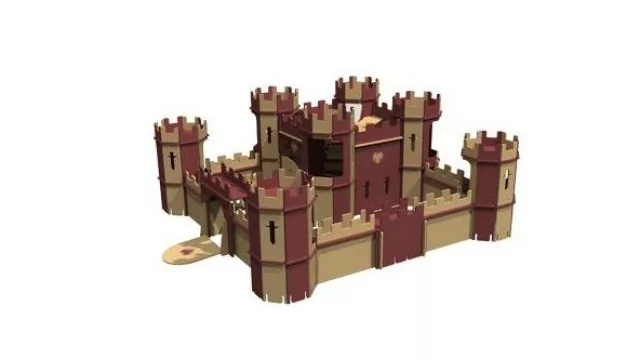 Los castillos son los productos más fáciles de armar (By Qiri).