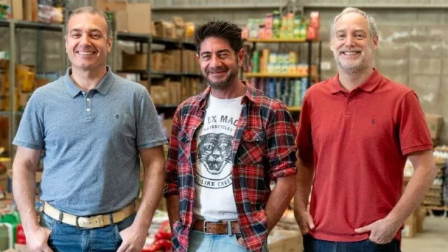 Mariano Barey, Gonzalo Aguirre Bárcena y Juan Pablo Gorgas, socios de Justmart.