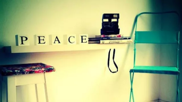 Bloques con frases. Uno puede personalizar la palabra que desee tener.