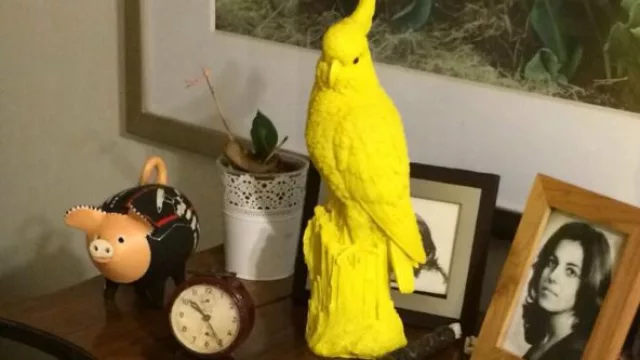 Las piezas de decoración hechas cada una a mano.