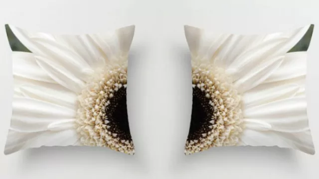 Almohadones que juegan “a la par”.