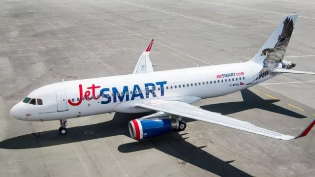 JetSmart pone 5ta: suma otro Airbus 320 e inicia rutas entre AEP - Jujuy y AEP - Comodoro Rivadavia 