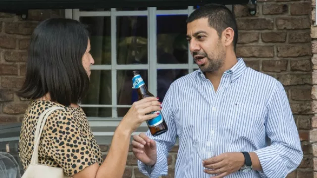 Patricio Lezcano (Assit Card) y Cay Garcías Vélez (Delfos Turismo), dos de   aquellos Lo Que Viene que cambiaron de rubro y empresa en estos años.