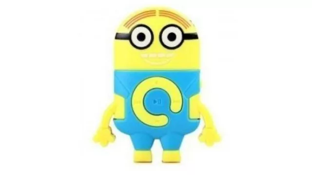 Un minion, con la forma justa para encarnar un MP3.