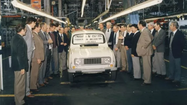 En 1986, el último R4.