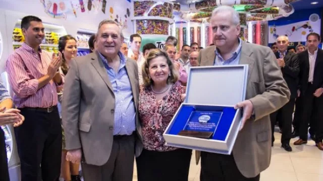 Oscar Carrizo, Gabriela de la Vega y Luis Pagani.