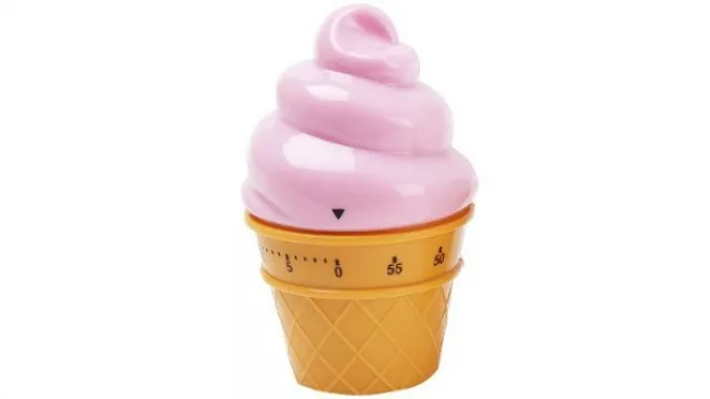 Para que no se te “derritan los helados” este timer perfecto para vos. (Disponible en Bebop Regalos a $ 80)