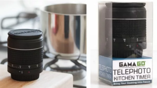 No estás enfocando pero… Un temporizador de Gama Go.