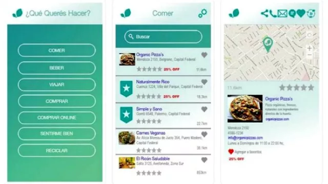 Llega la primera App del país con una guía ecológica (incluye emprendimientos de COR)