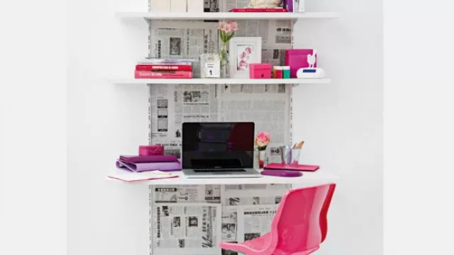 No hagan espacio, llegaron los estante-escritorios