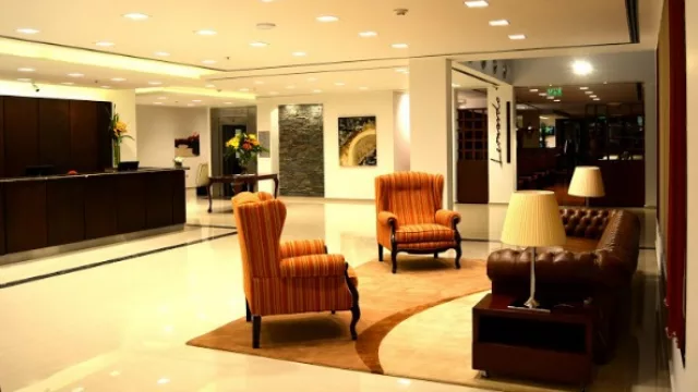 El lobby, un lugar ideal para negocios.