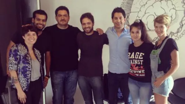 Día 7: Los creativos de Romero Victorica se hicieron un espacio para unirse a la propuesta y asesorar a los chicos.