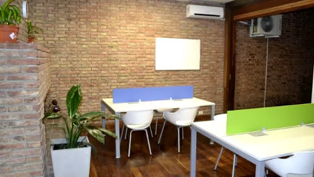 Colores frescos y con mucha luz caracterizan al lugar...