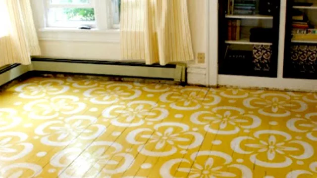 Un piso creado a partir de diseños propios.