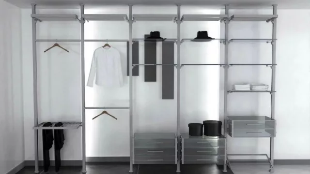 La línea Azulino del placard disponible en Concepto Baño.