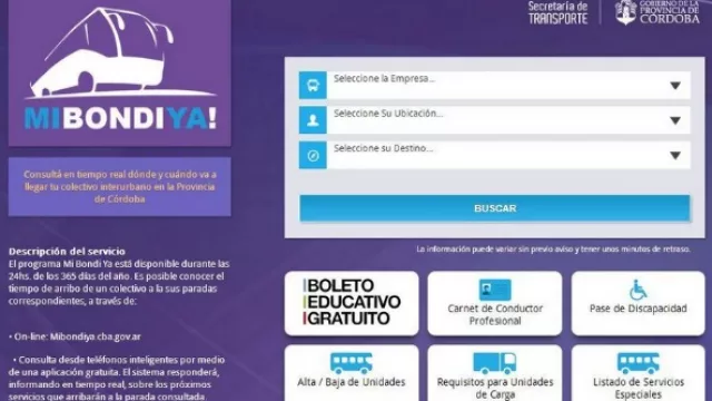 Para no esperar en la parada