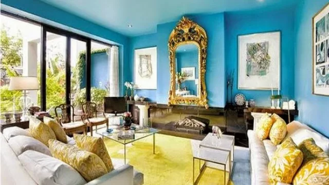 También se pueden conseguir ambientes monocromáticos si se incorpora el mismo color en las paredes y techo.