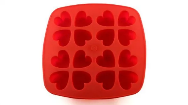  ¿Corazón de hielo? Ideal para cubitos como para moldes para chocolates.