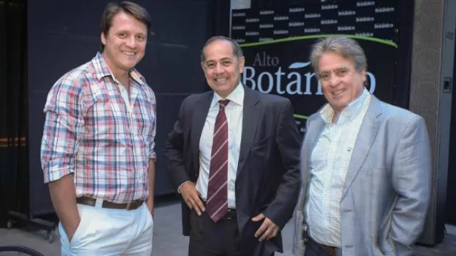 Las empresas desarrollistas y sus representantes también desayunaron en Alto Botánico.