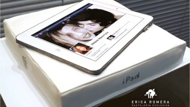 Para los amantes de Apple también tienen su versión de iPad comestible.
