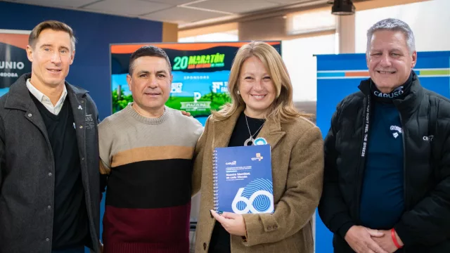 Running entre viñedos: la Maratón San Antonio de Padua presentó su 20° edición en el Kempes