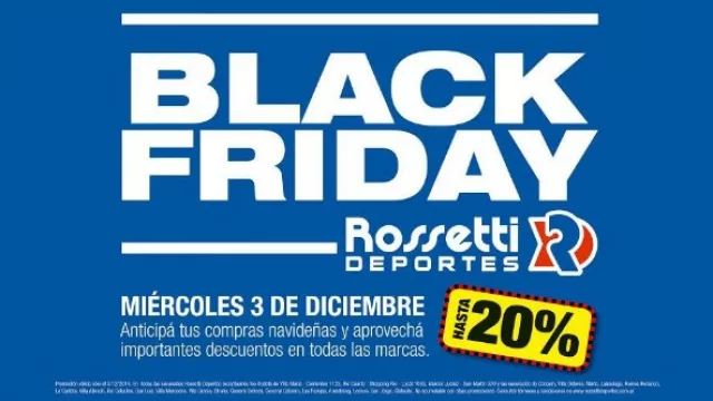Rossetti tiene su propio Black Friday (¡apurate que termina hoy!)
