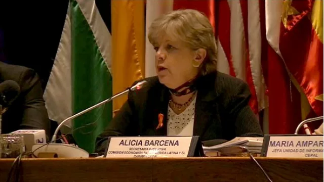 Alicia Bárcena.
