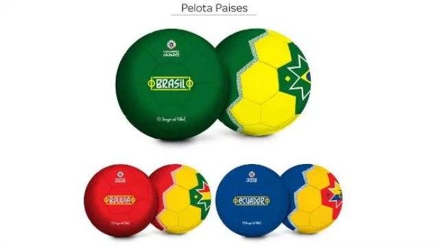 Dribbling ya juega la Copa América (licencia para producir estos balones)