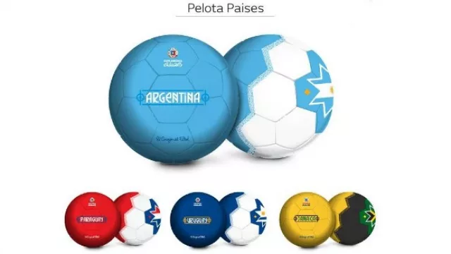 Dribbling ya juega la Copa América (licencia para producir estos balones)