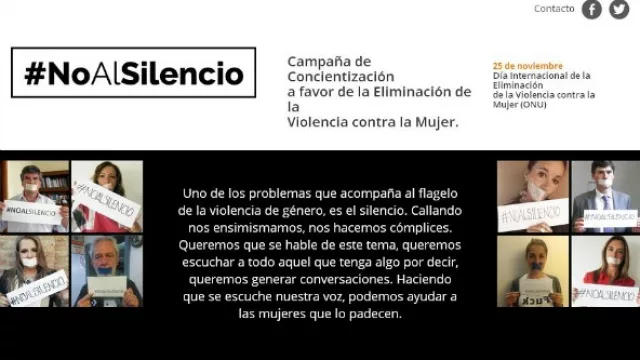 Le dijo “no” al silencio y apoyó la campaña