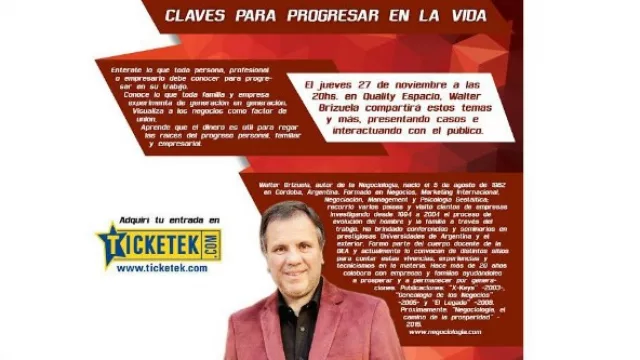 ¿Vamos a Claves para progresar en la vida”?