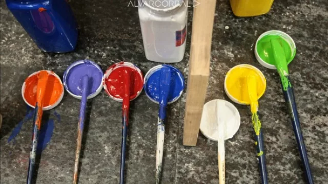 Colores, arte y buena onda en Jazmín Chebar.