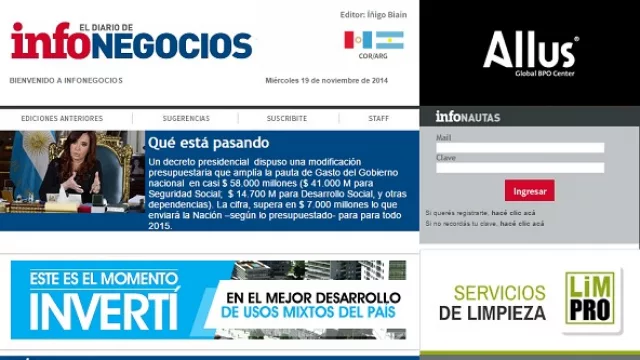 Cuatro números que retratan el crecimiento de InfoNegocios